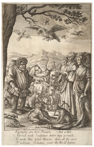 Aesop by Wenceslaus Hollar